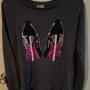 Juicy Couture Dark Gray Sweatshirt